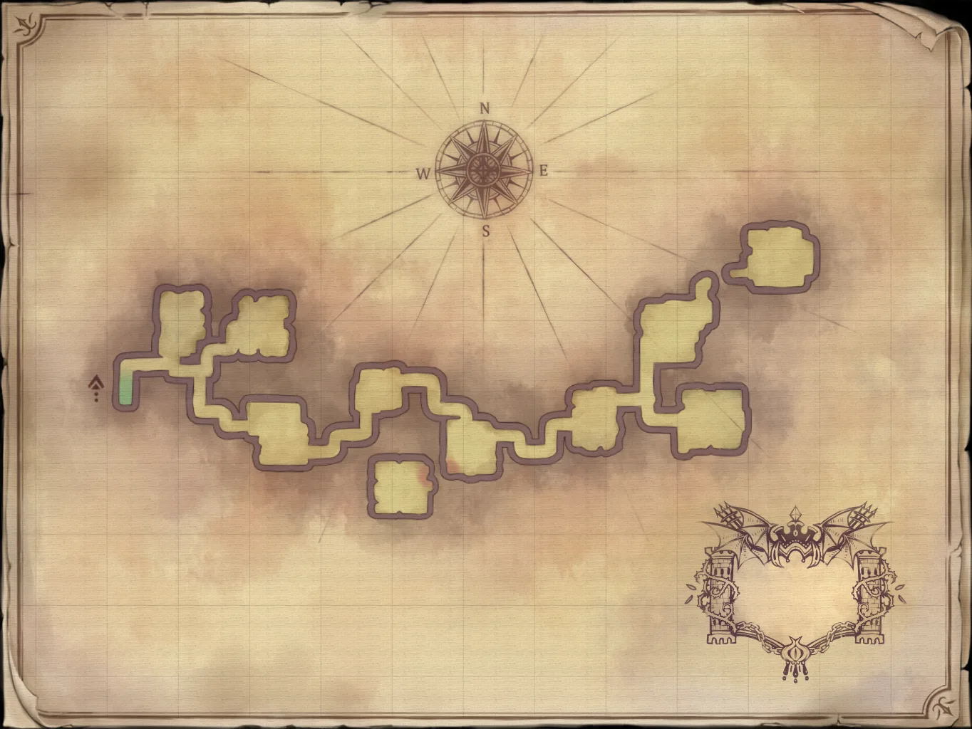 Map of Dekane Mine