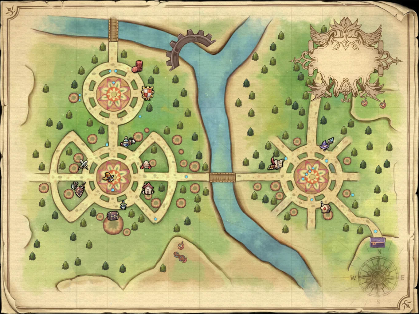 Map of Flarine