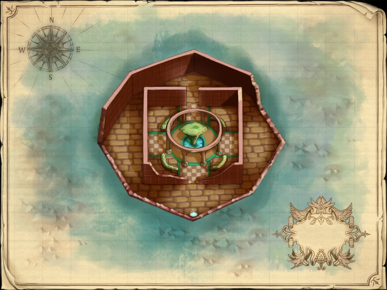 Map of Forsaken Tower 2F