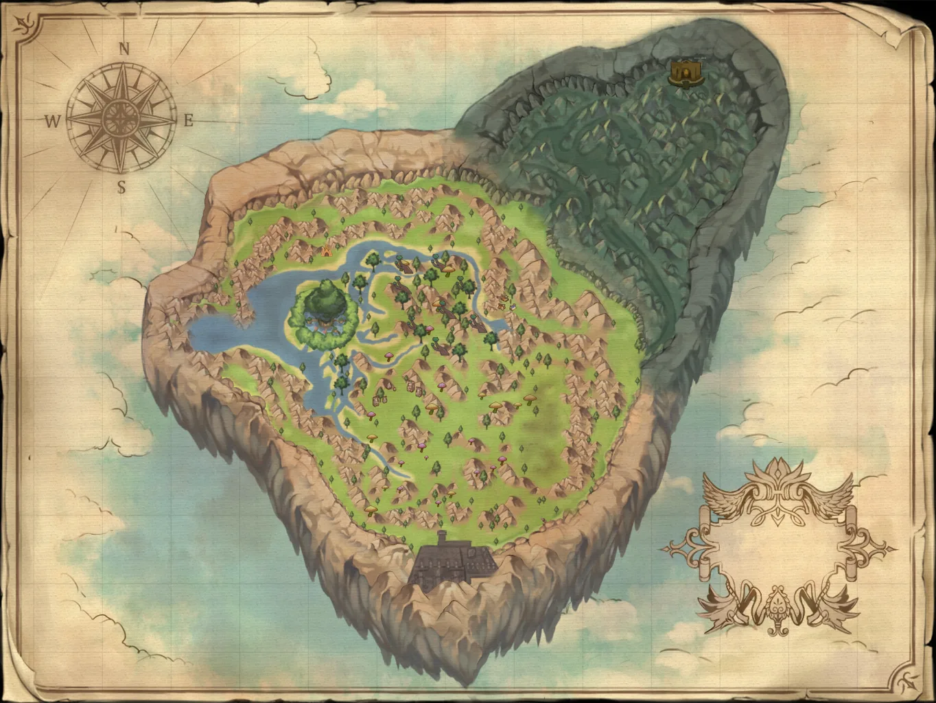 Map of Kaillun