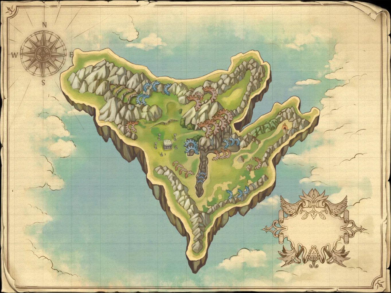Map of Garden of Rhisis